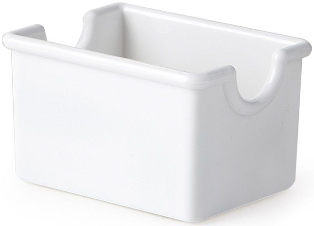 Get Enterprises San White Sugar Caddy, 3.5 X 2.5 Inch -- 24 Per Case