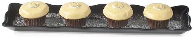 Get Enterprises Bake And Brew Melamine Black Display Tray, 19 X 5.25 Inch -- 12 Per Case