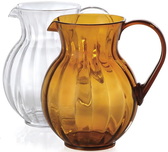 Get Enterprises Polycarbonate Clear Tahiti Pitcher, 90 Ounce -- 12 Per Case