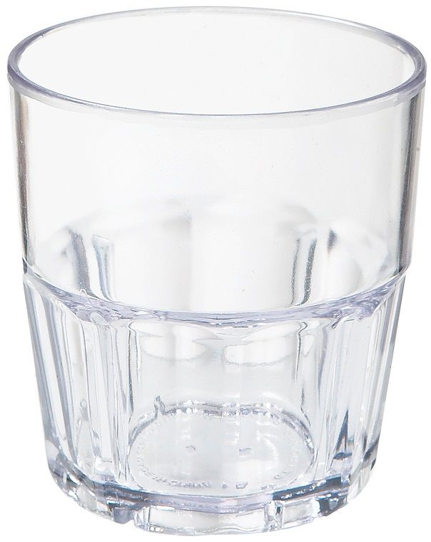 Get Enterprises Bahama San Plastic Clear Tumbler, 7 Ounce -- 72 Per Case