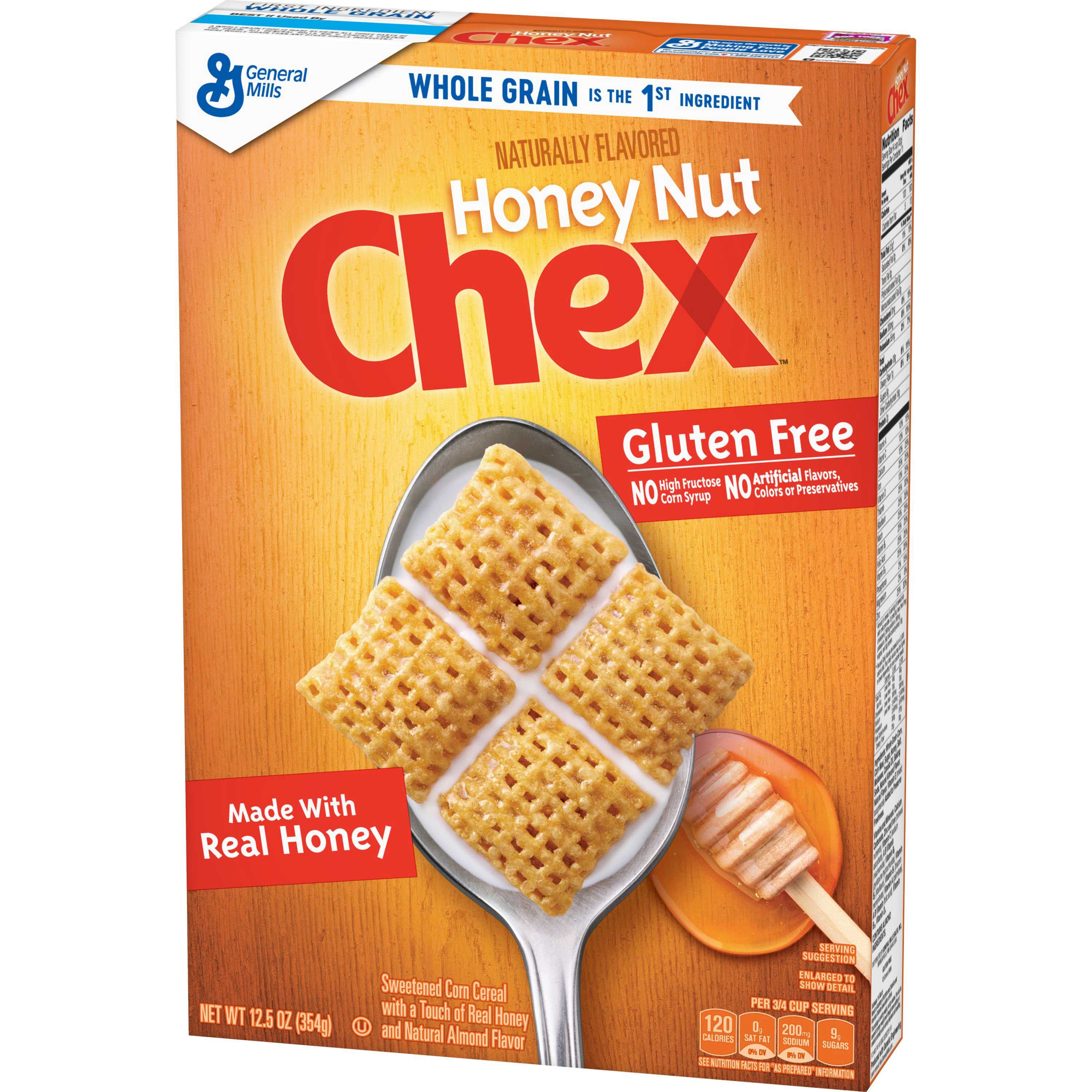 Honey Nut Chex Sweetened Corn Cereal, 12.5 Ounce -- 6 Per Case