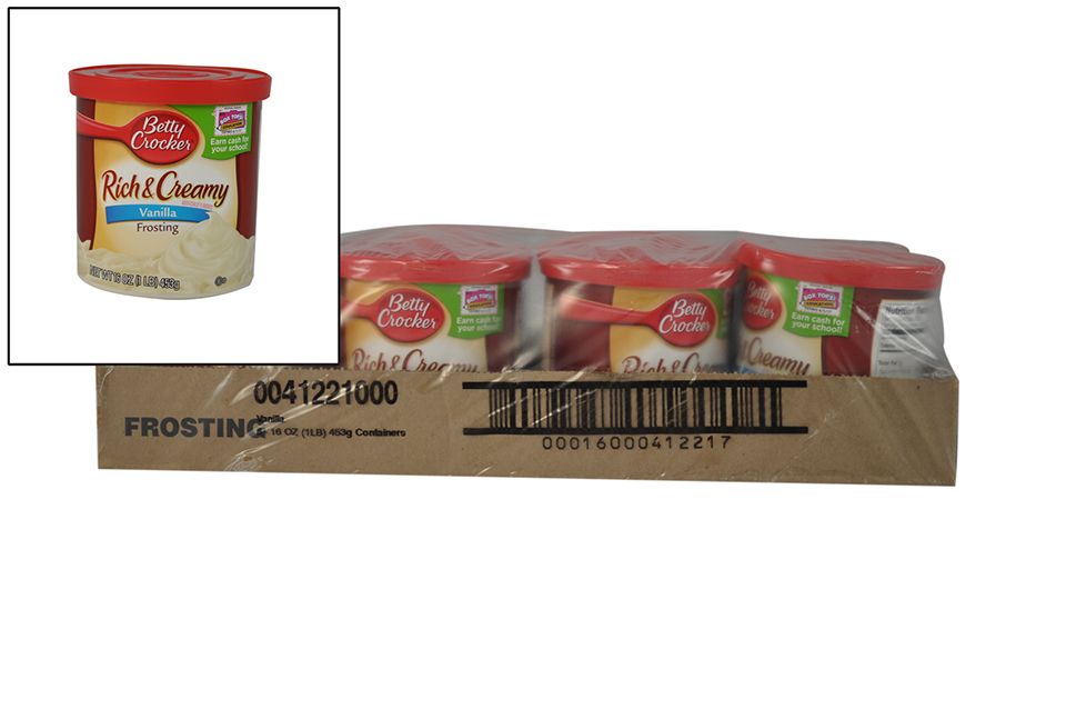 Betty Crocker Rich And Creamy Vanilla Frosting, 16 Ounce -- 8 Per Case