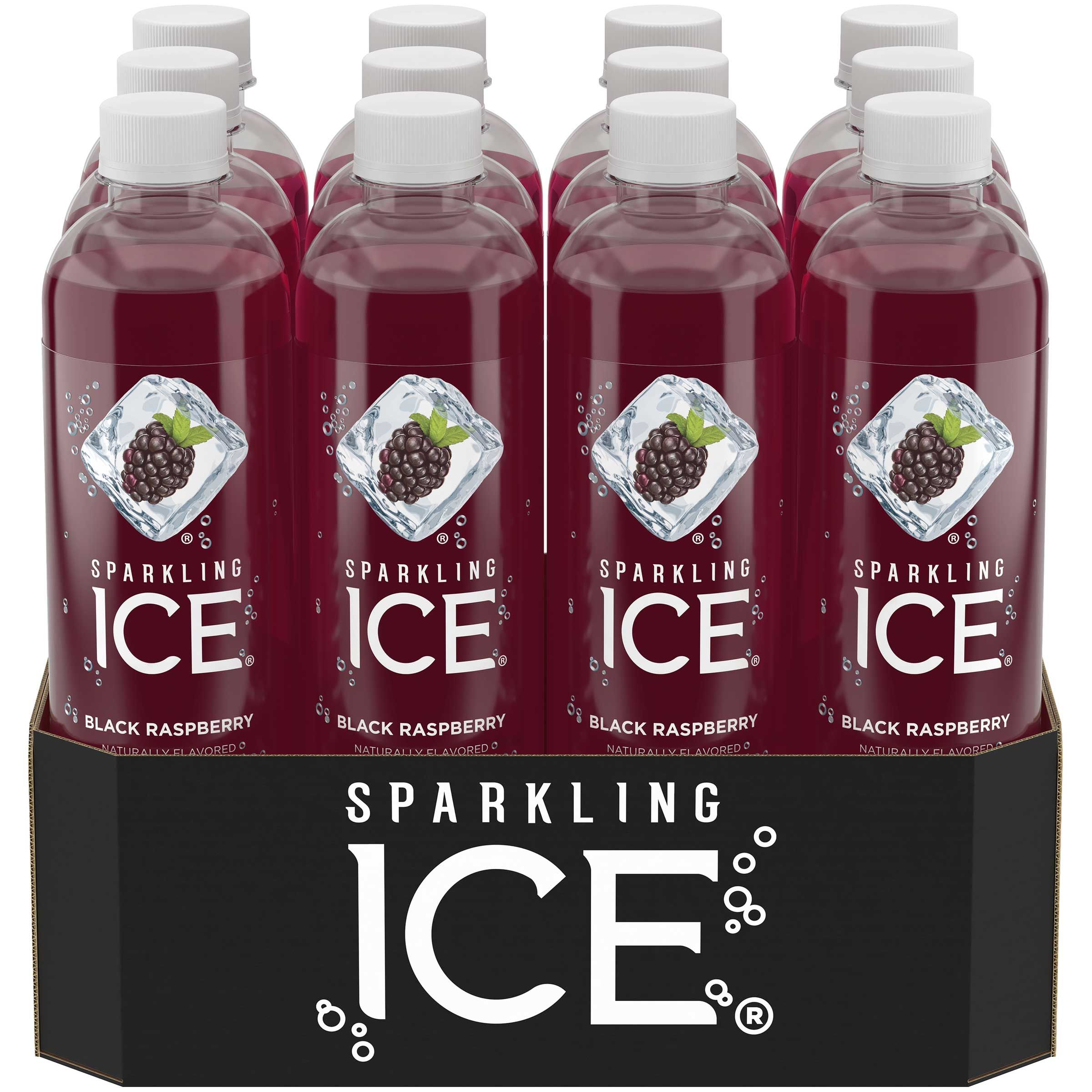 Sparkling Ice Black Raspberry Beverage, 17 Ounce -- 12 Per Case