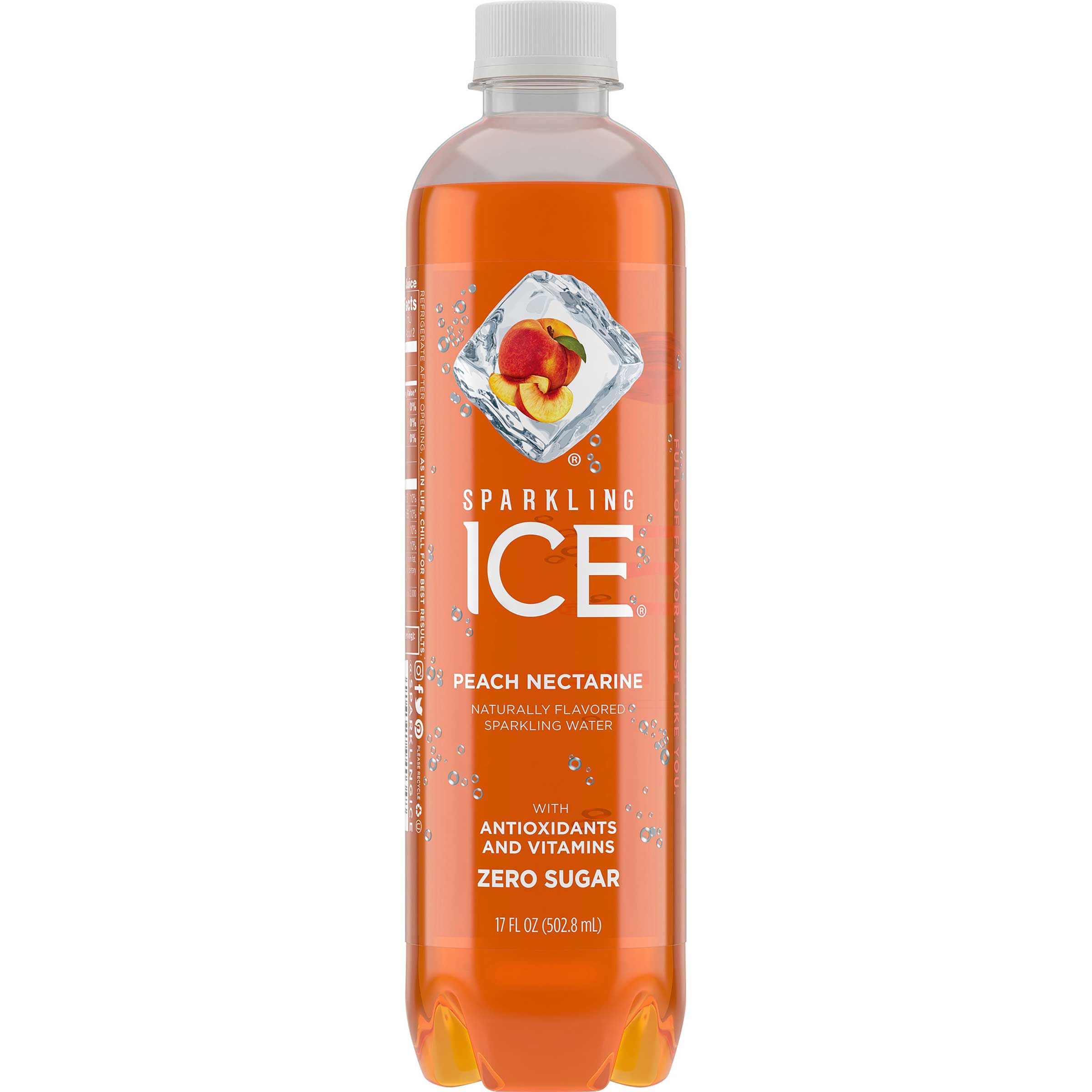 Sparkling Ice Peach Nectarine Beverage, 17 Fluid Ounce -- 12 Per Case