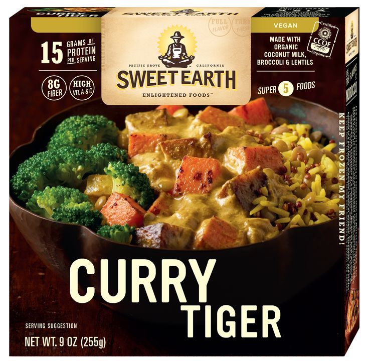 Sweet Earth Curry Tiger Bowl, 9 Ounce -- 8 Per Case