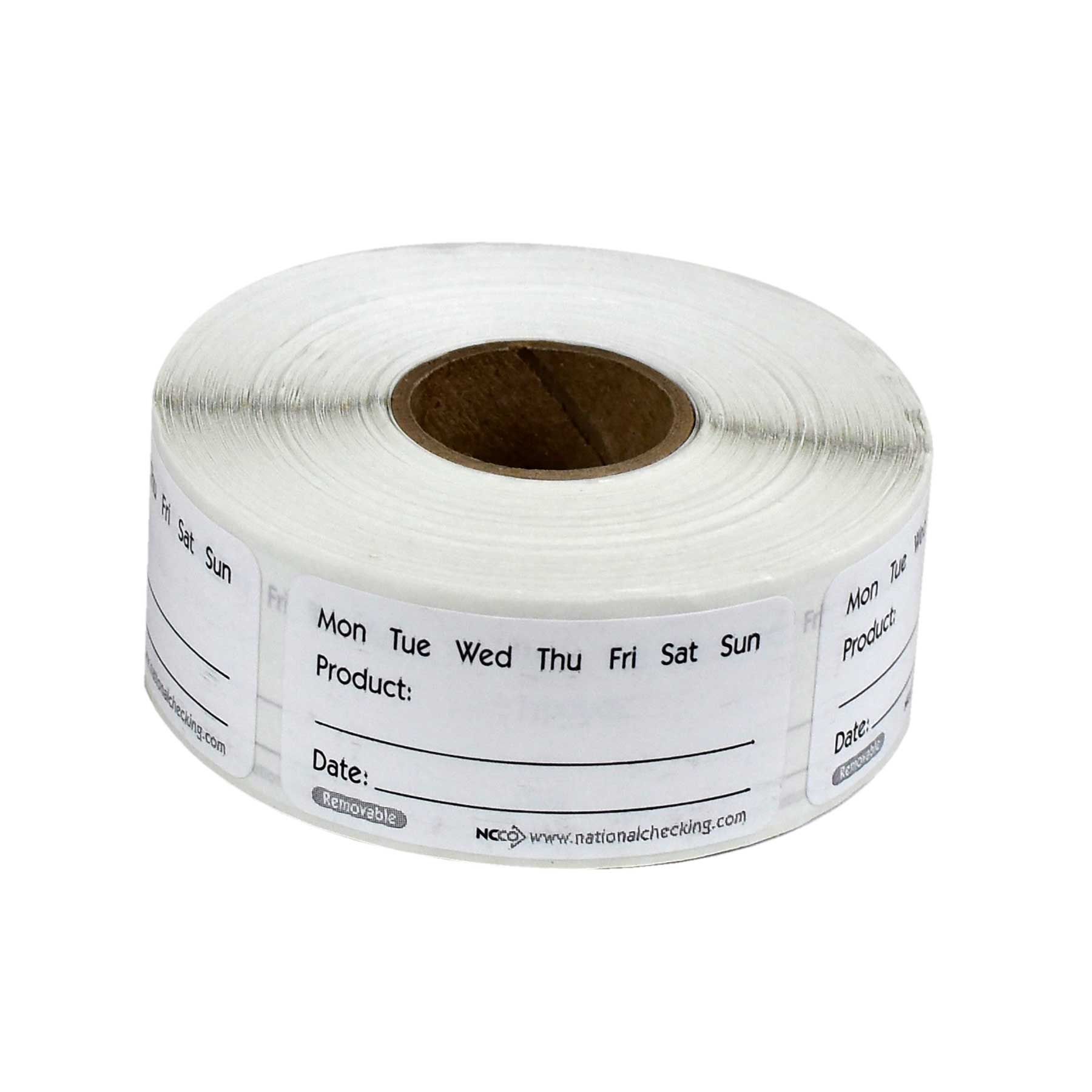 Ncco Dateit Product Removable Label, 1 X 2 Inch -- 500 Per Case