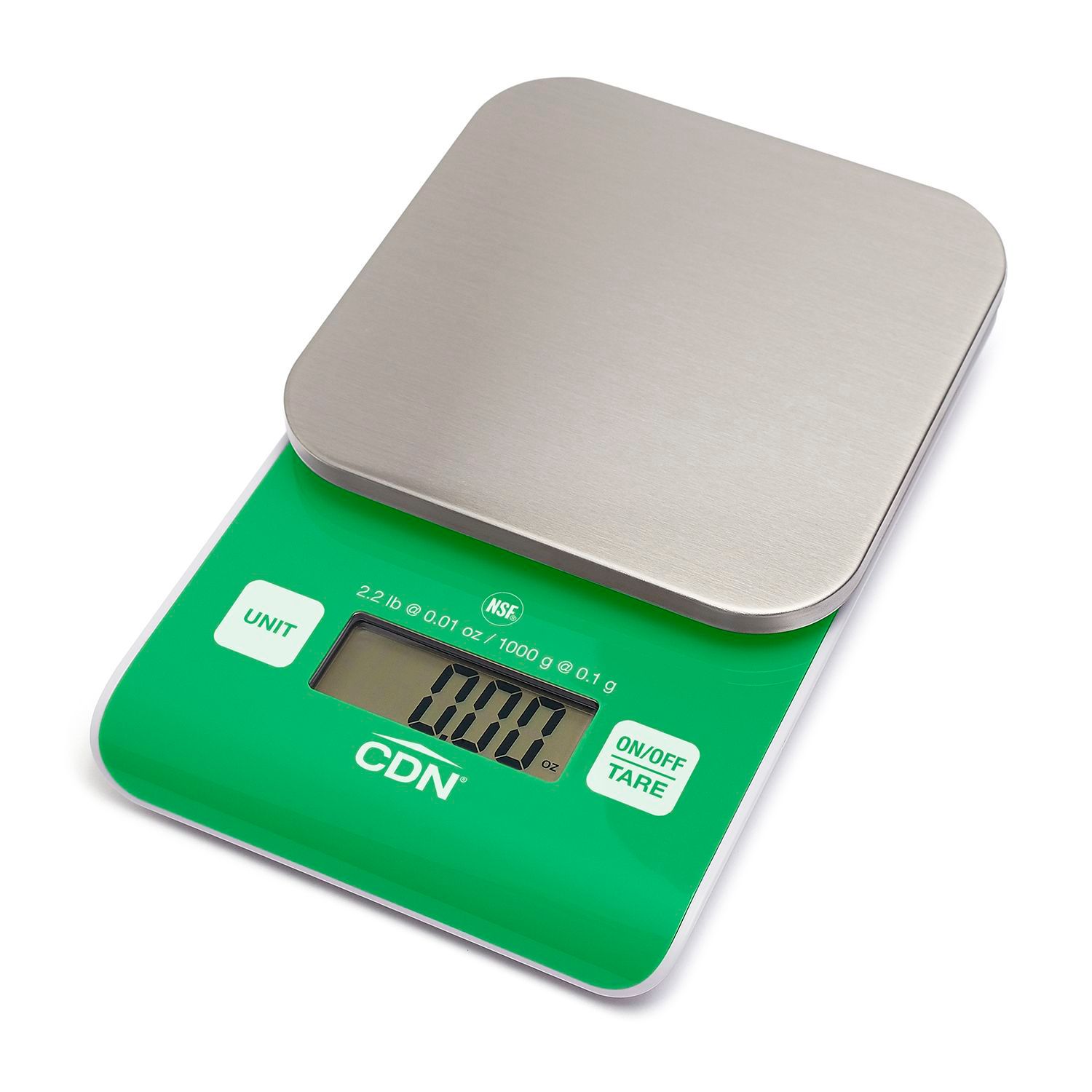 Cdn Green Digital High Precision Scale, 2 Pound Capacity