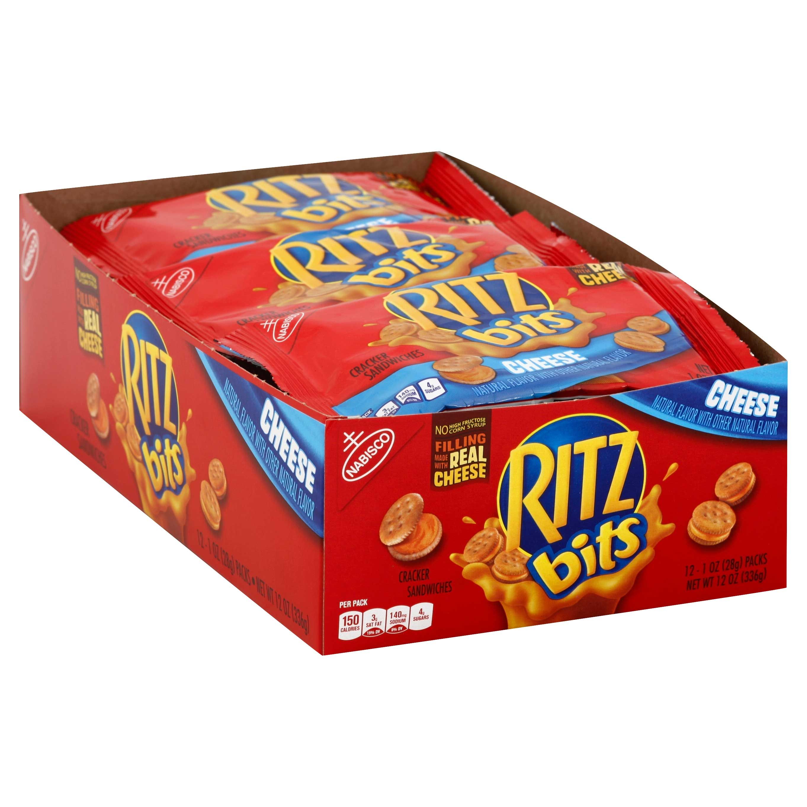 Ritz Bits Sandwich Cheese Cracker, 1 Ounce -- 48 Per Case