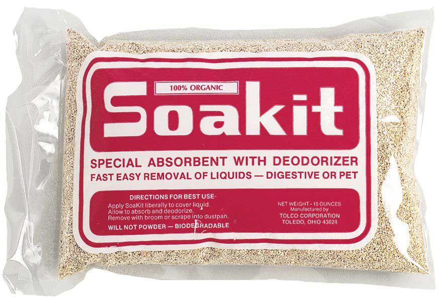 Tolco Soakit Absorbent With Deodorizer, 1 Pound -- 25 Per Case