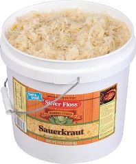 Silver Floss Krrrrisp Kraut Sauerkraut, 2 Gallon