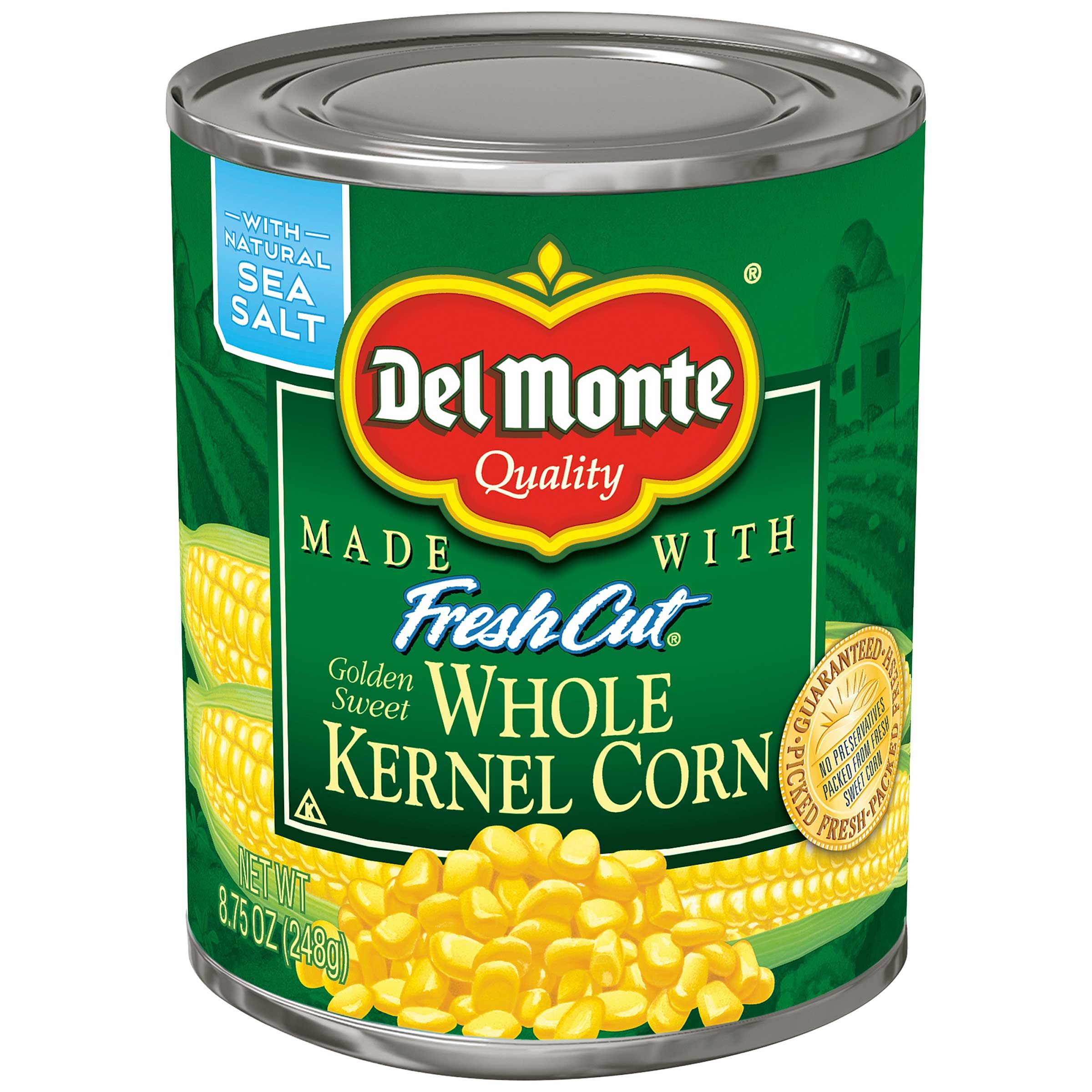 Del Monte Fresh Cut Whole Kernel Corn Vegetable, 8.75 Ounce -- 12 Per Case