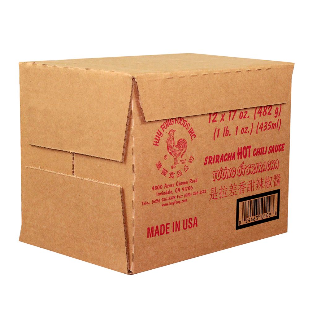 Huy Fong Sriracha Chili Sauce, 17 Ounce -- 12 Per Case