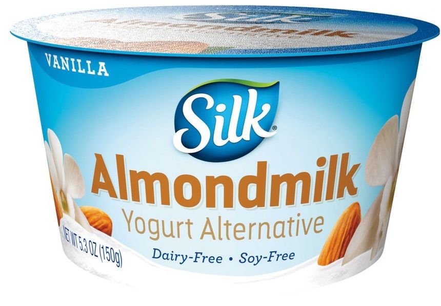 Silk Cultured Vanilla Almondmilk Yogurt Alternative, 5.3 Ounce -- 8 Per Case