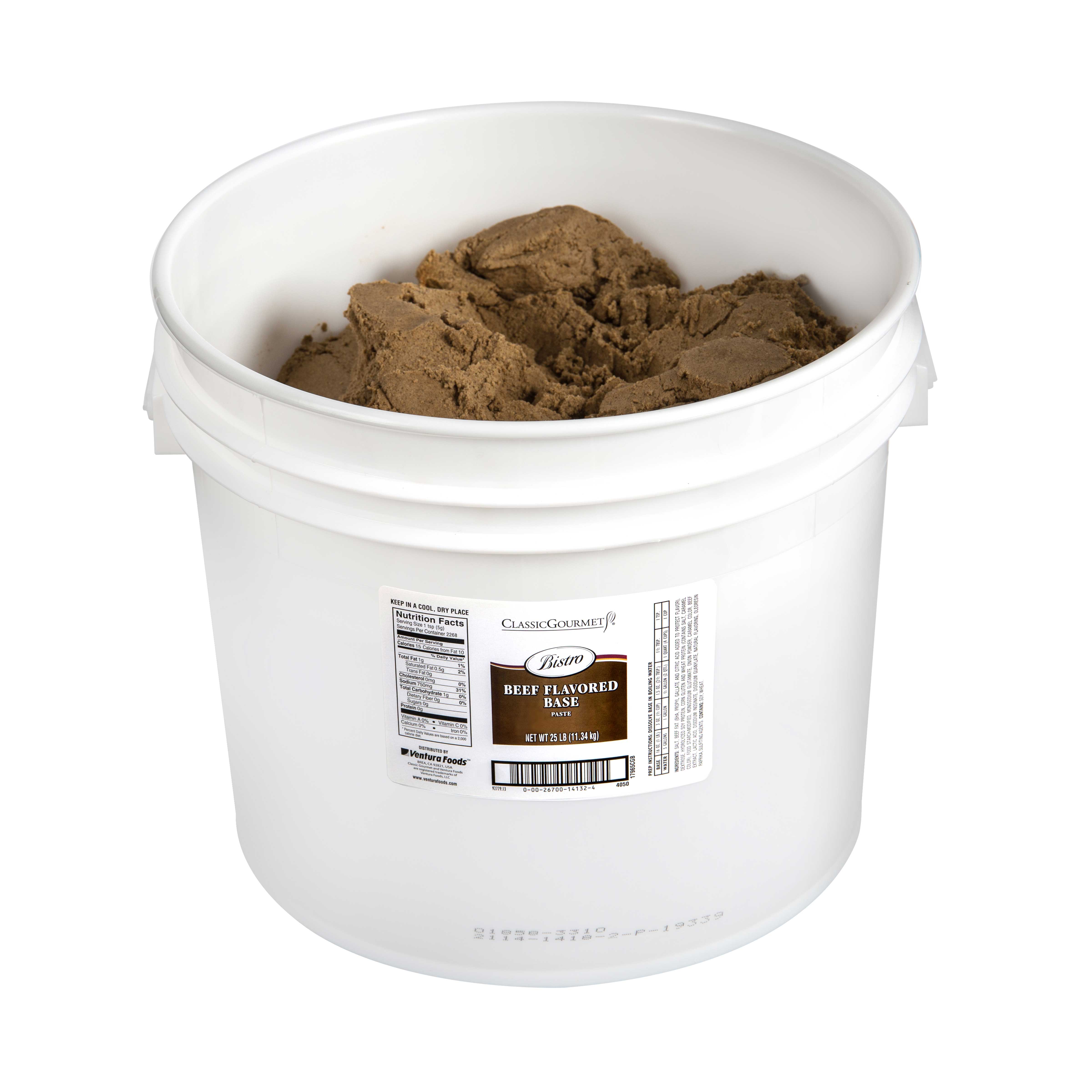 Classic Gourmet Bistro Beef Flavored Base, 25 Pound