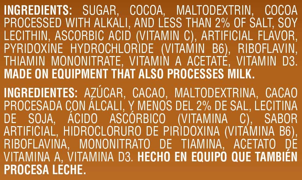 Carlos V Chocolate Flavored Drink Mix, 14.1 Ounce -- 12 Per Case