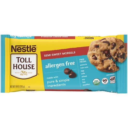 Toll House Simply Delicious Semisweet Chocolate Morsels, 10 Ounce -- 15 Per Case