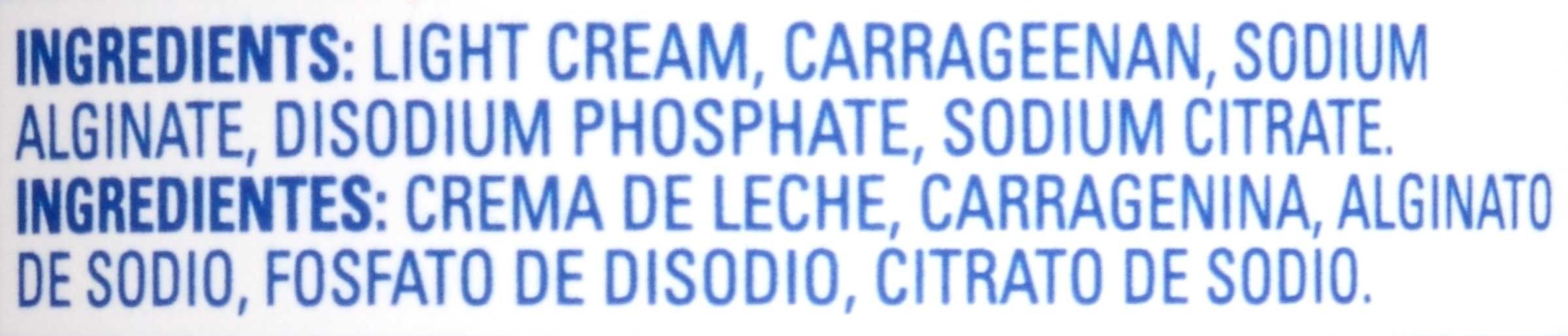 Media Crema Table Cream, 7.6 Ounce -- 24 Per Case