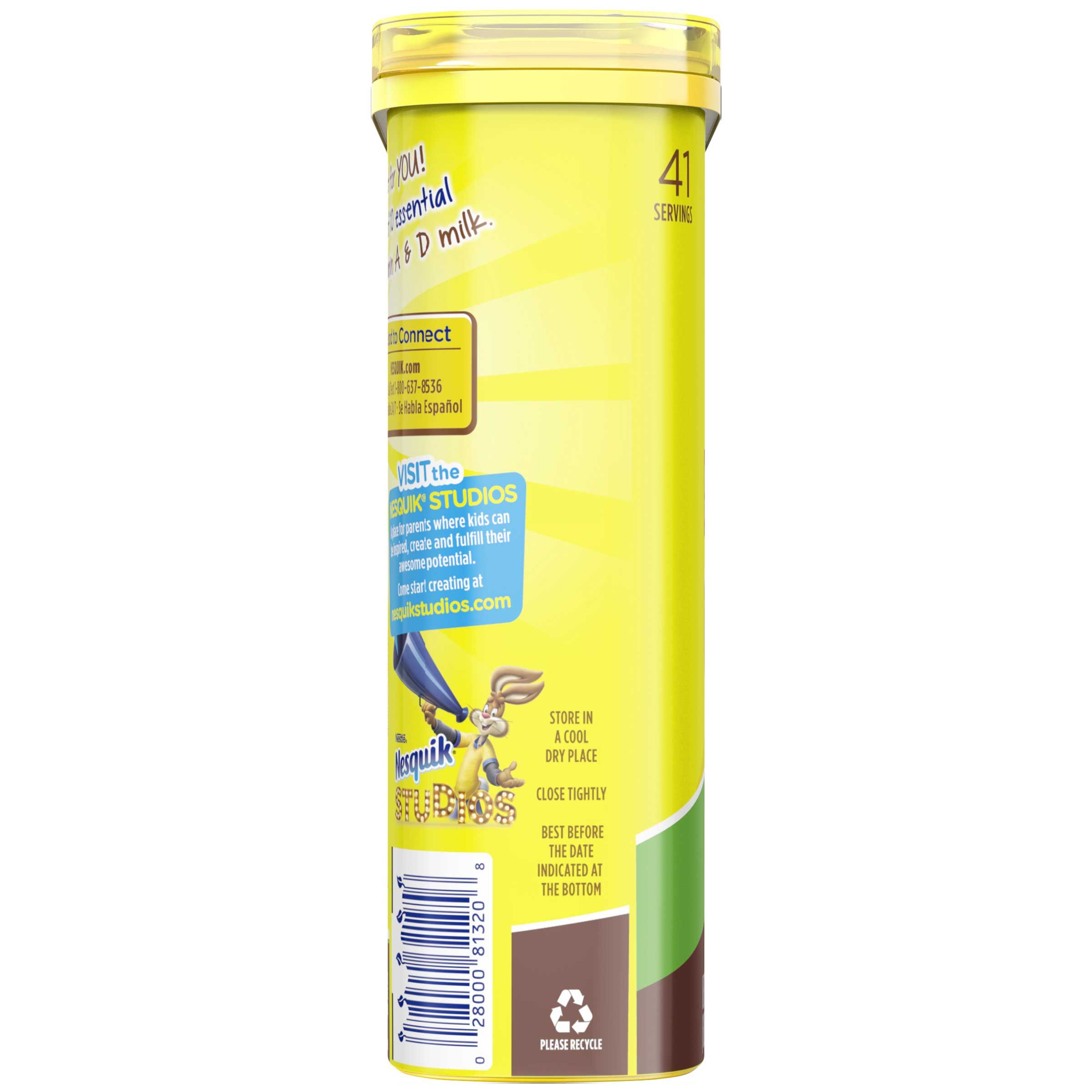 Nesquik Chocolate Powder Beverage Mix, 16 Ounce -- 6 Per Case