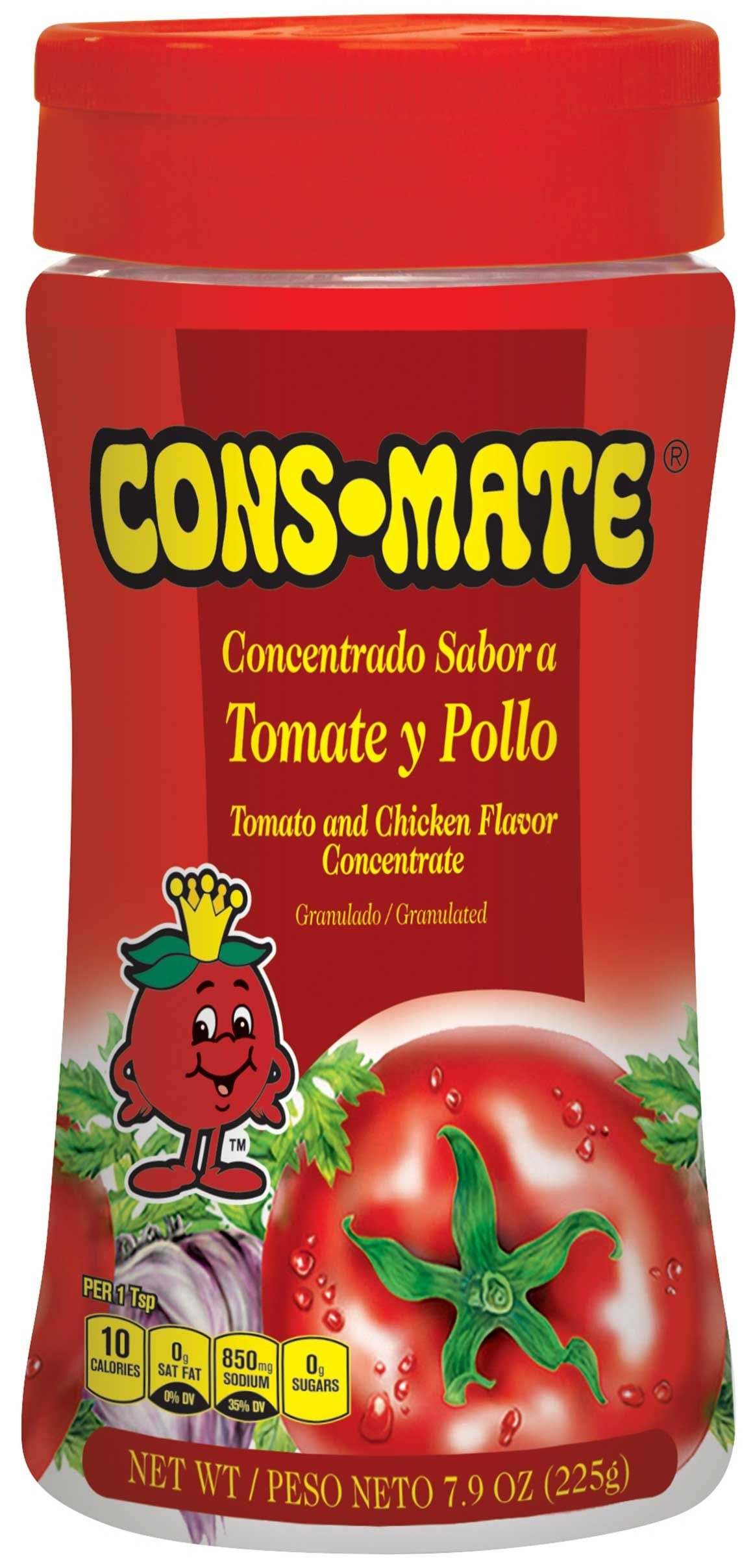 Cons-mate Granulated Tomato And Chicken Flavor Concentrate, 7.9 Ounce -- 12 Per Case