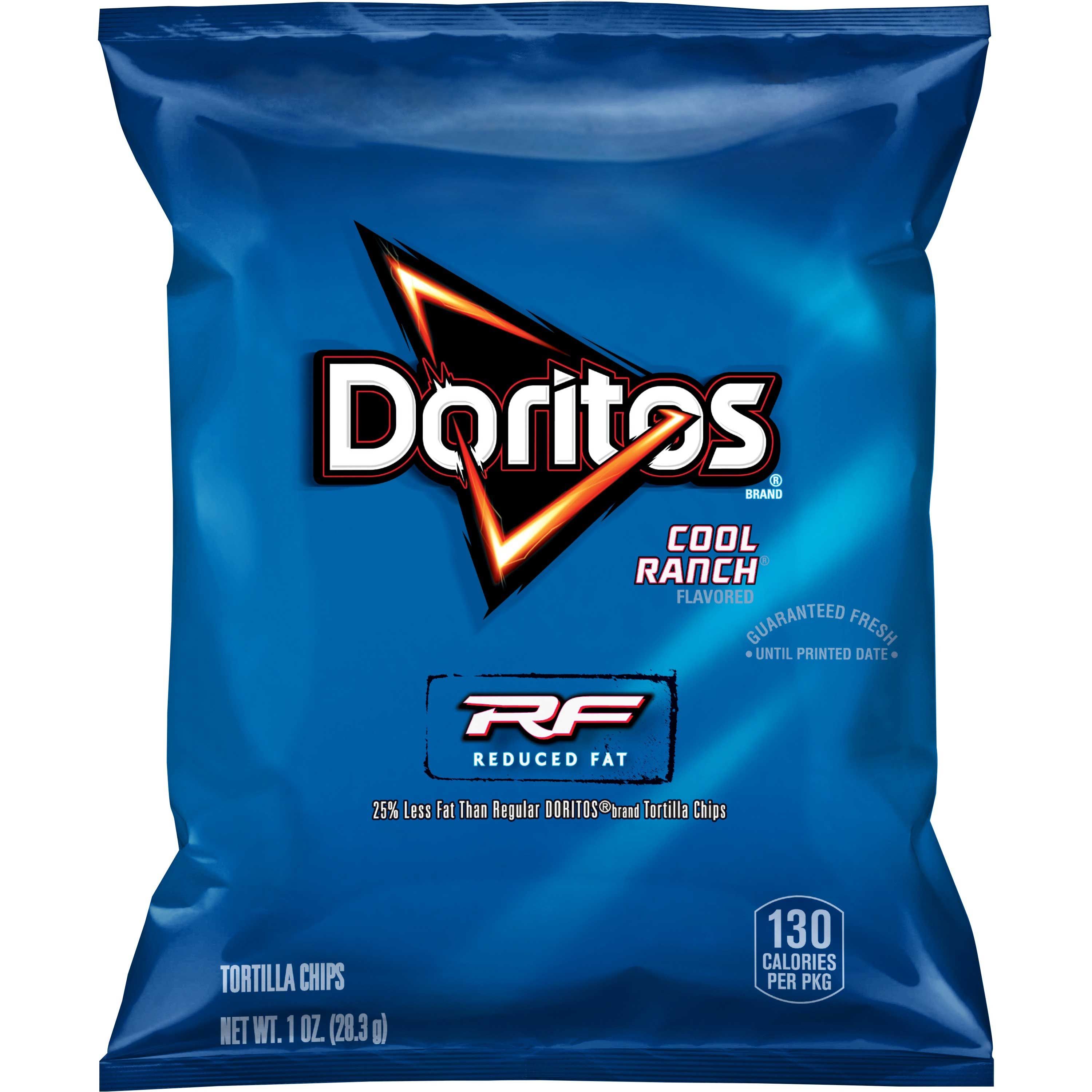 Doritos Whole Grain Cool Ranch Tortilla Chips, 1 Ounce -- 72 Per Case