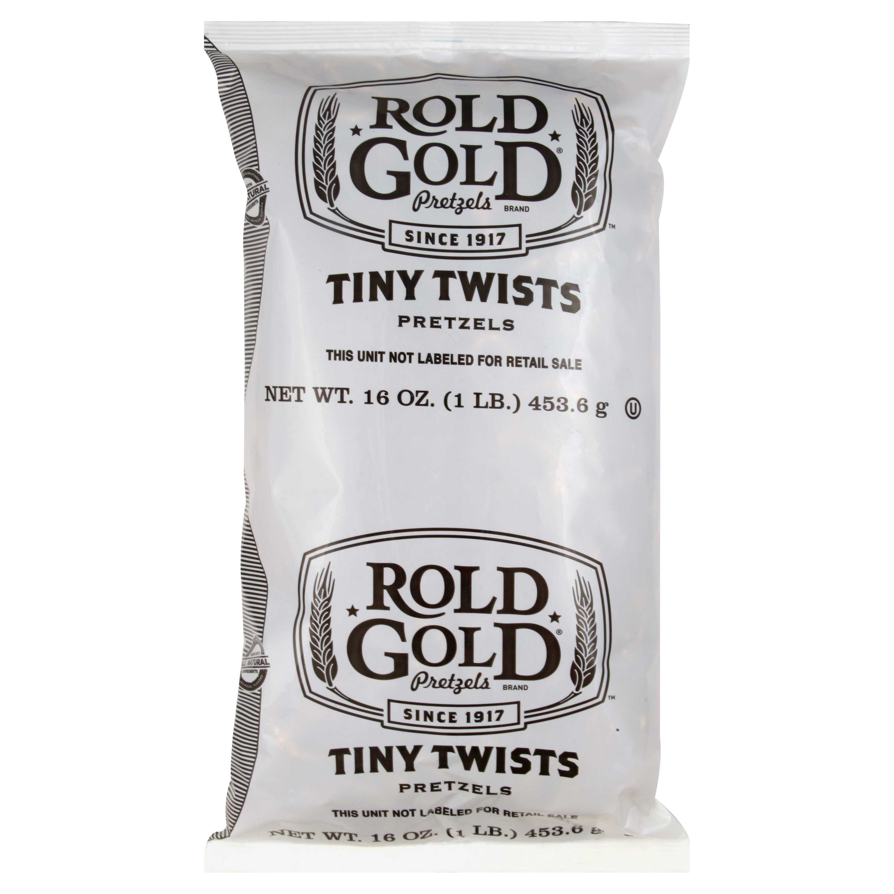 Rold Gold Classic Tiny Twists Pretzels, 16 Ounce -- 6 Per Case