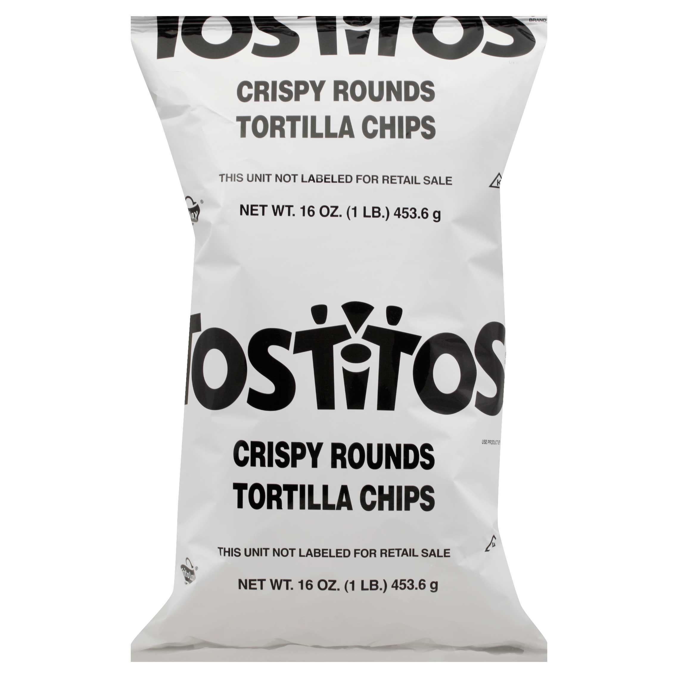 Tostitos Crispy Round Tortilla Chips, 16 Ounce -- 8 Per Case