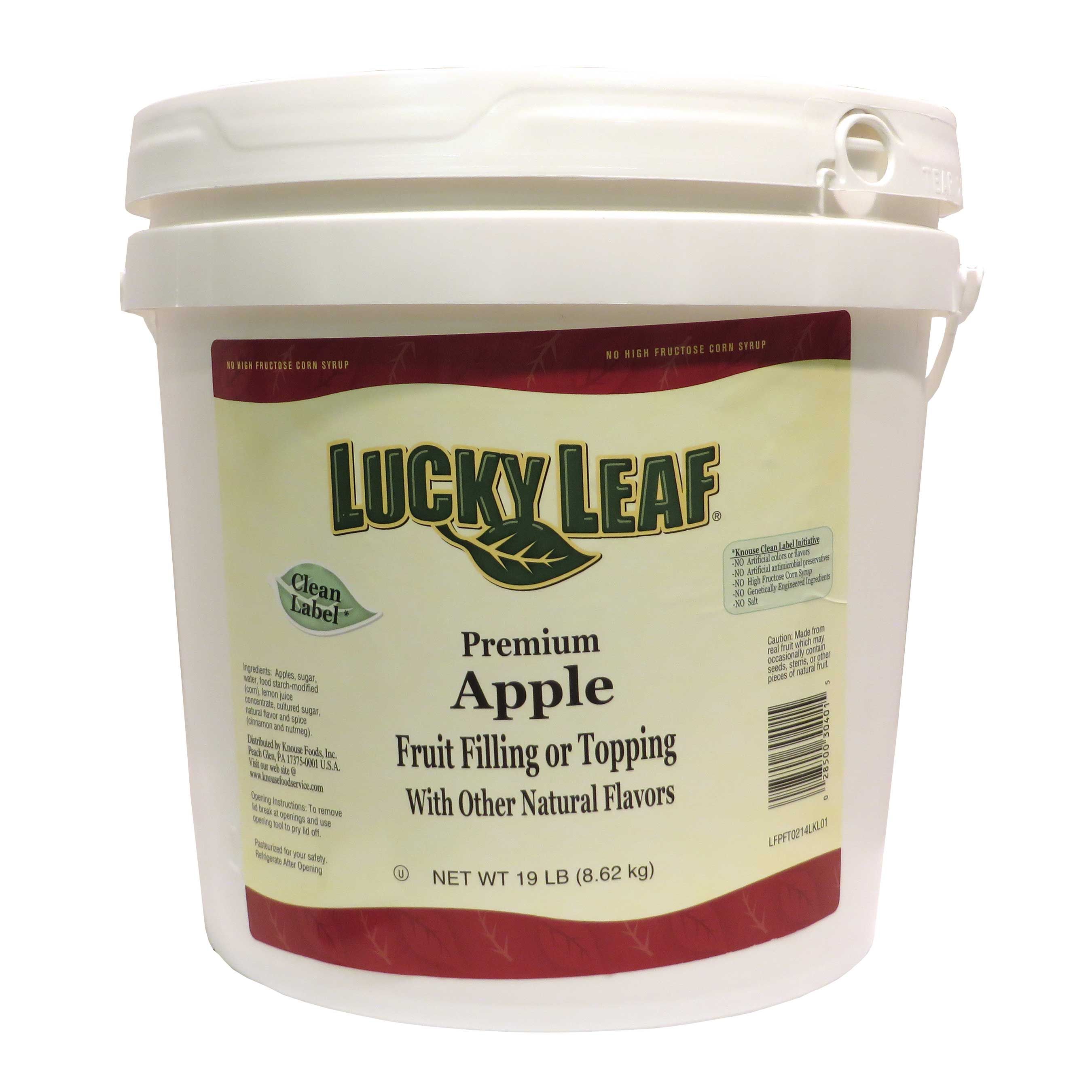 Lucky Leaf Apple Pie Filling, 19 Pound