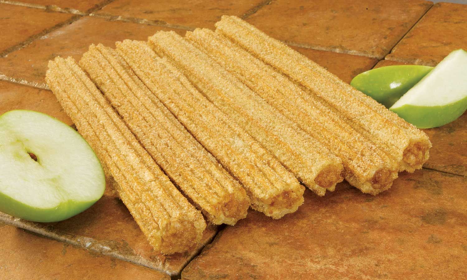 Hola Churros California Apple Filled Churro, 10 Inch -- 50 Per Case