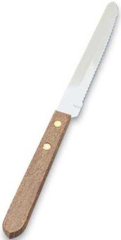 Vollrath Steak Knife With Wood Handle -- 24 Per Case