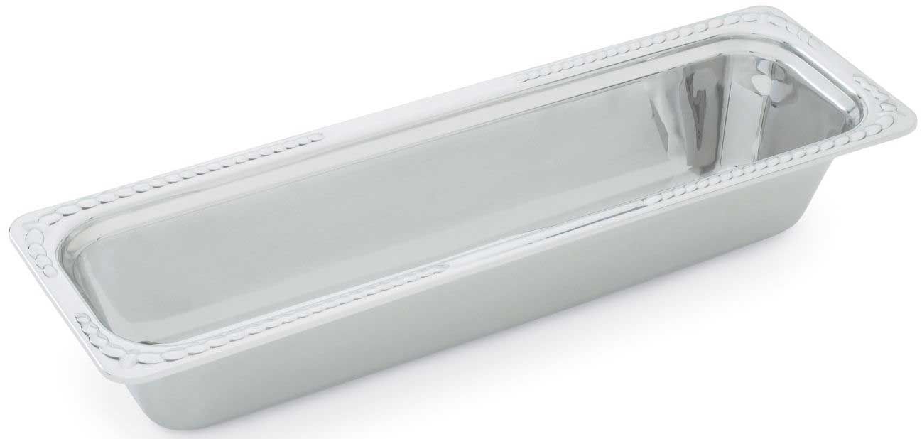 Vollrath Stainless Steel Rectangle Food Pan, 4 Inch Deep
