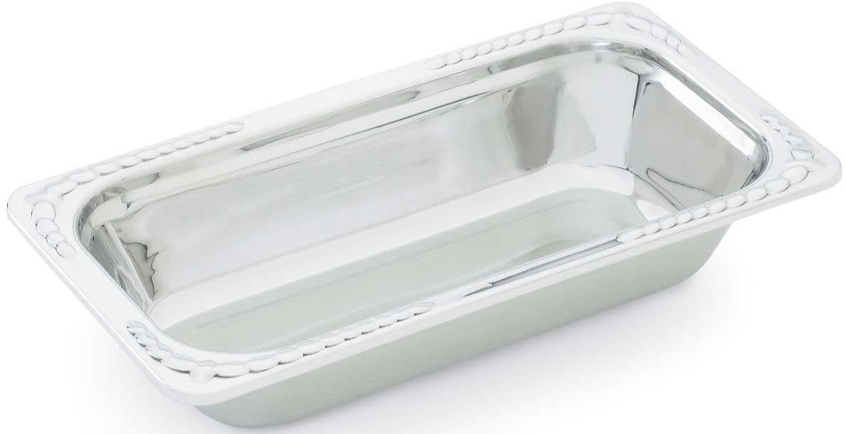 Vollrath Stainless Steel Rectangle Food Pan, 2.5 Inch Deep