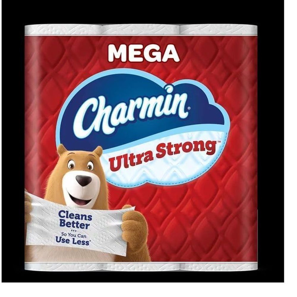 Charmin Ultra Strong 2 Ply Toilet Paper - Mega Roll, 158 Square Foot -- 4 Per Case