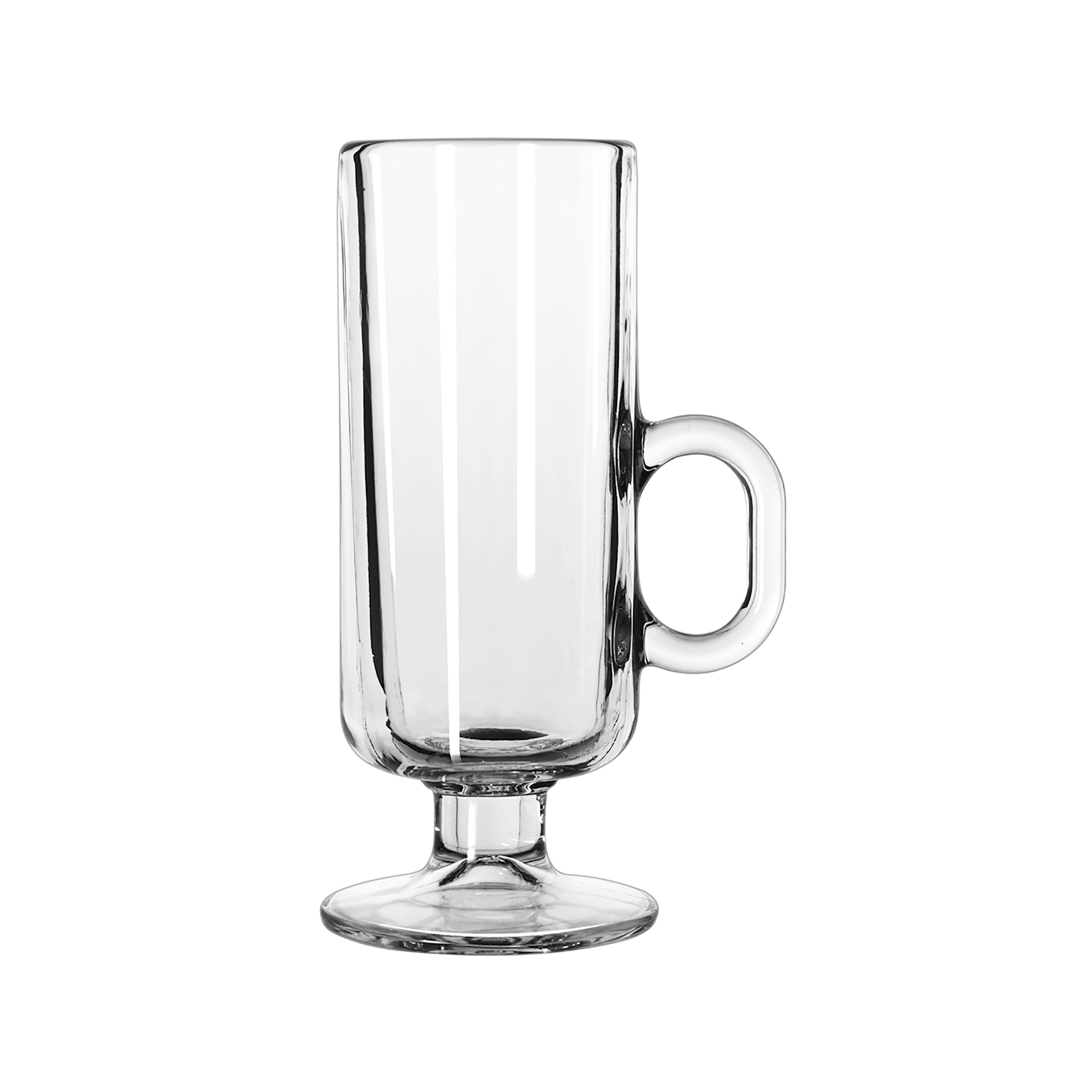 Libbey 5292 Clear Glass Irish Coffee Mug, 8.5 Ounce -- 24 Per Case