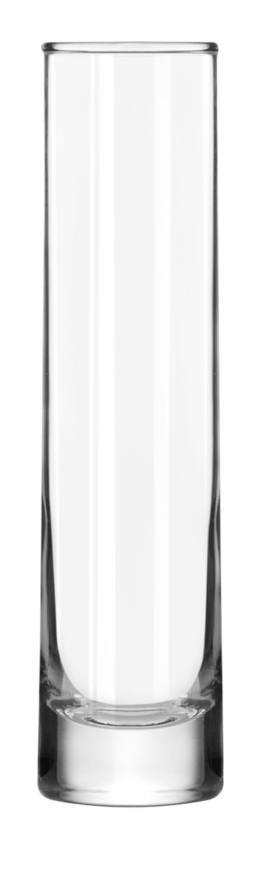 Libbey 2824 Glass Cylinder Bud Vase, 7.5 Inch -- 24 Per Case