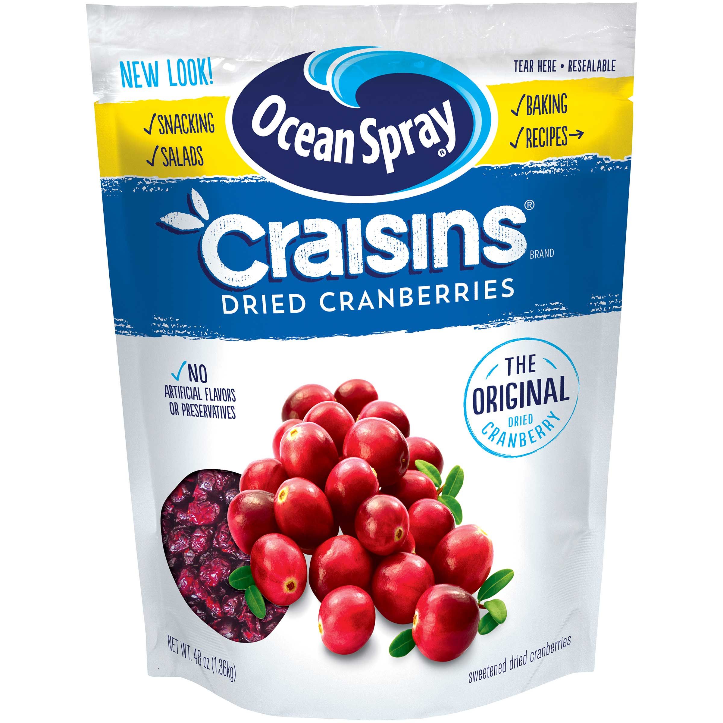 Craisins Original Dried Cranberries, 48 Ounce -- 2 Per Case