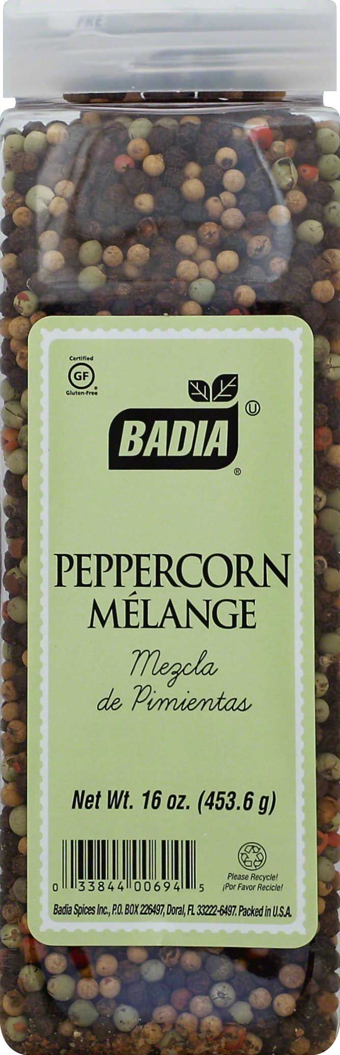 Badia Gourmet Peppercorn Blend -- 6 Per Case