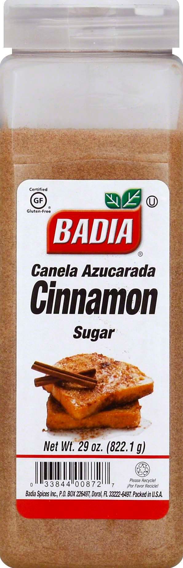 Badia Cinnamon Sugar, 29 Ounce -- 6 Per Case