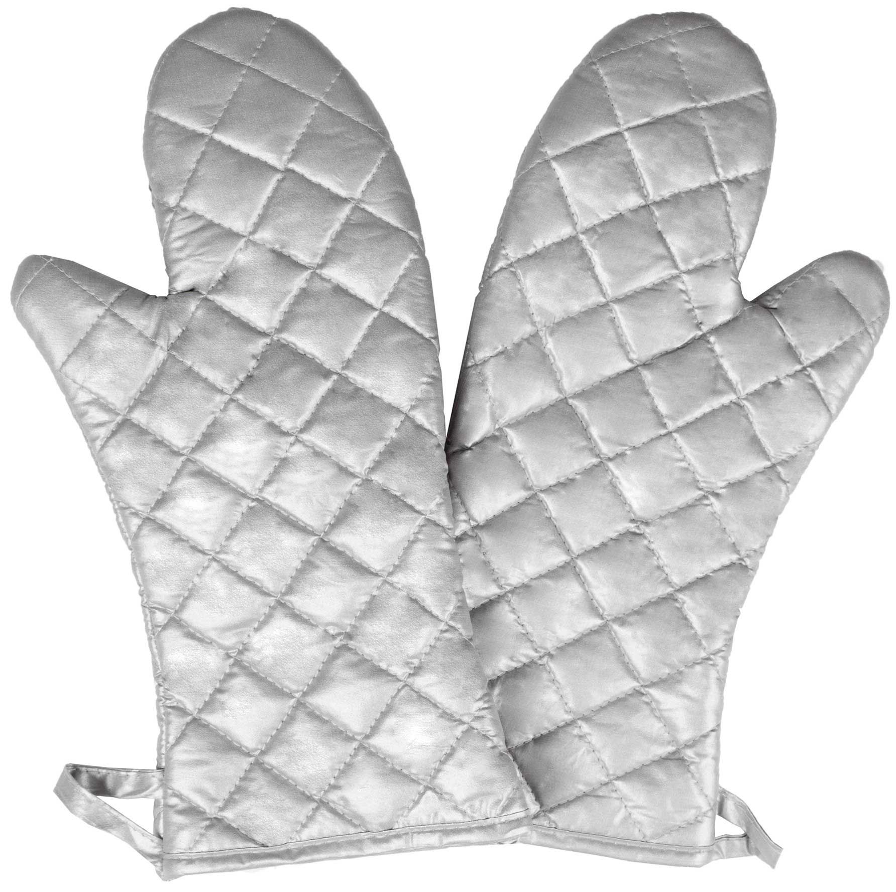 Chef Revival Elbow Length Silver Non Stick Silicone Oven Mitt, 16 Inch -- 144 Per Case