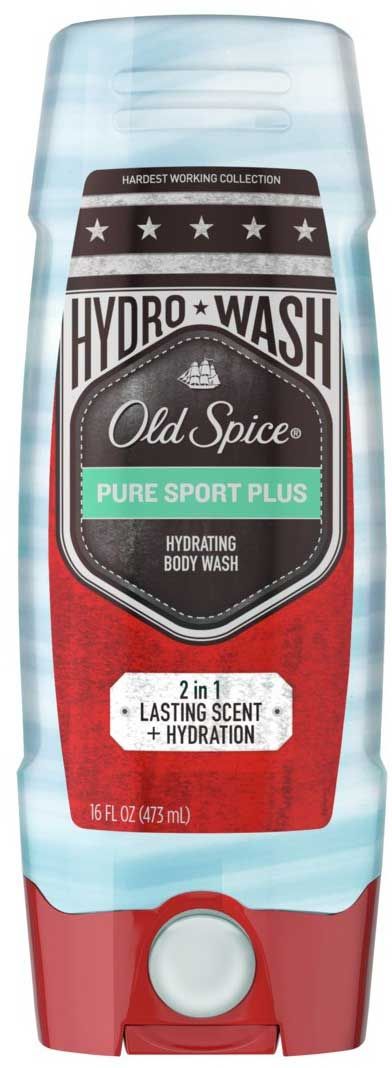 Old Spice Pure Sport Body Wash, 16 Fluid Ounce -- 4 Per Case
