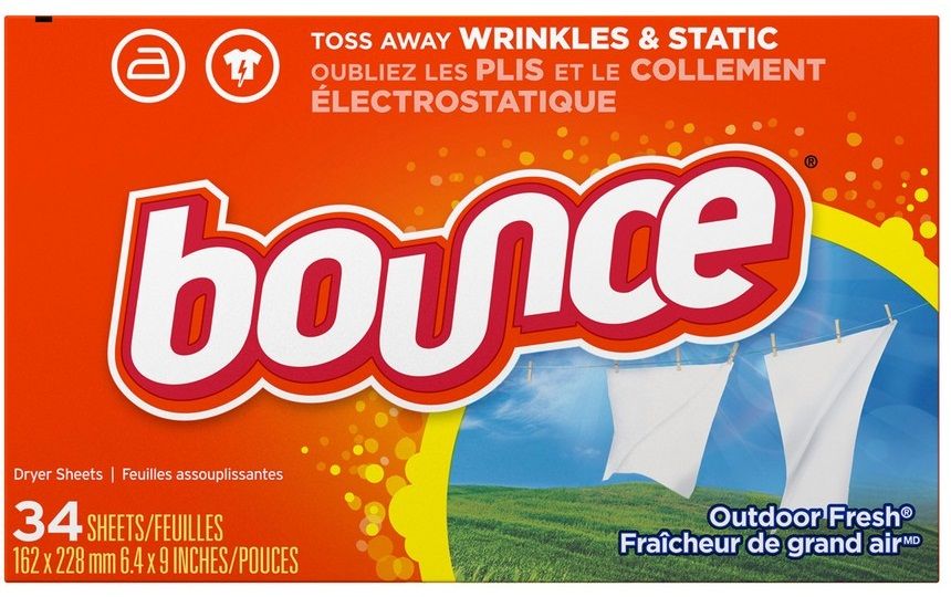 Bounce Outdoor Fresh Sheet, 34 Count -- 12 Per Case