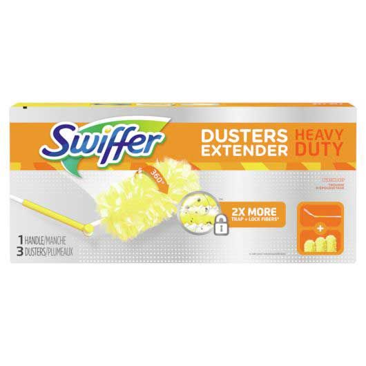 Swiffer 360 Dusters Extendable Handle With Refill -- 6 Per Case