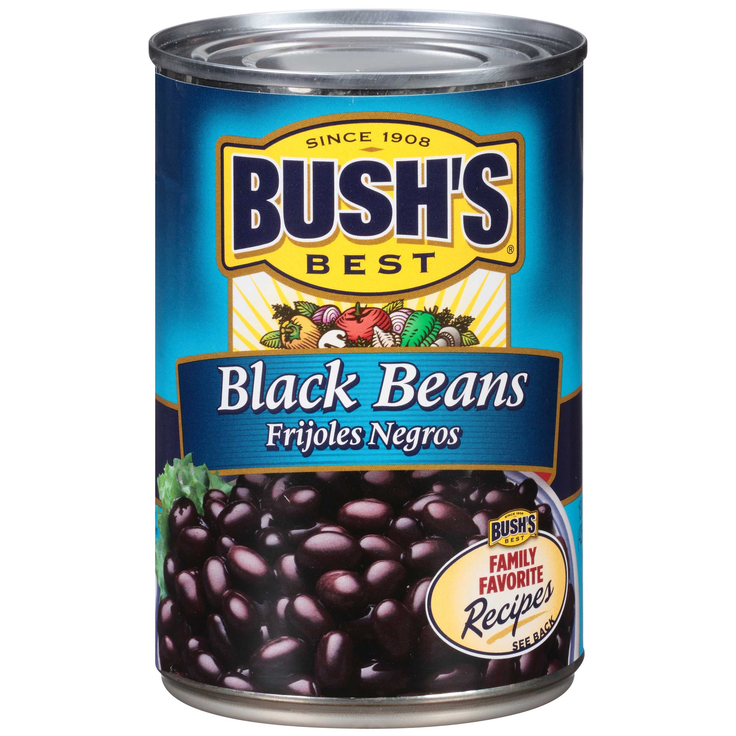 Bush's Best Black Beans, 15 Ounce -- 12 Per Case