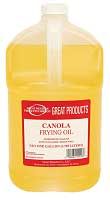 Sunglo Canola Frying Oil, 1 Gallon -- 4 Per Case