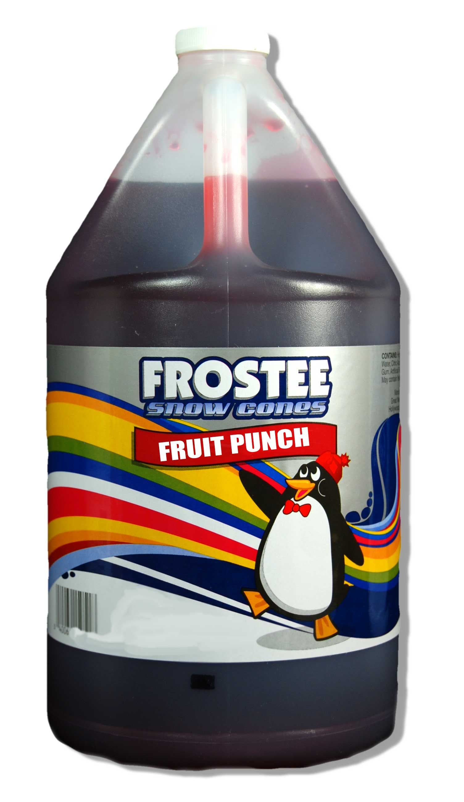 Frostee Fruit Punch Snow Cone Syrup, 1 Gallon -- 4 Per Case