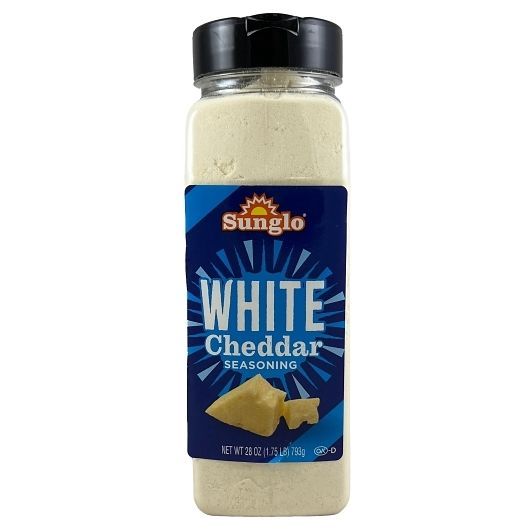 Sunglo White Cheddar Flavored Popcorn Seasoning, 3 Ounce -- 6 Per Case