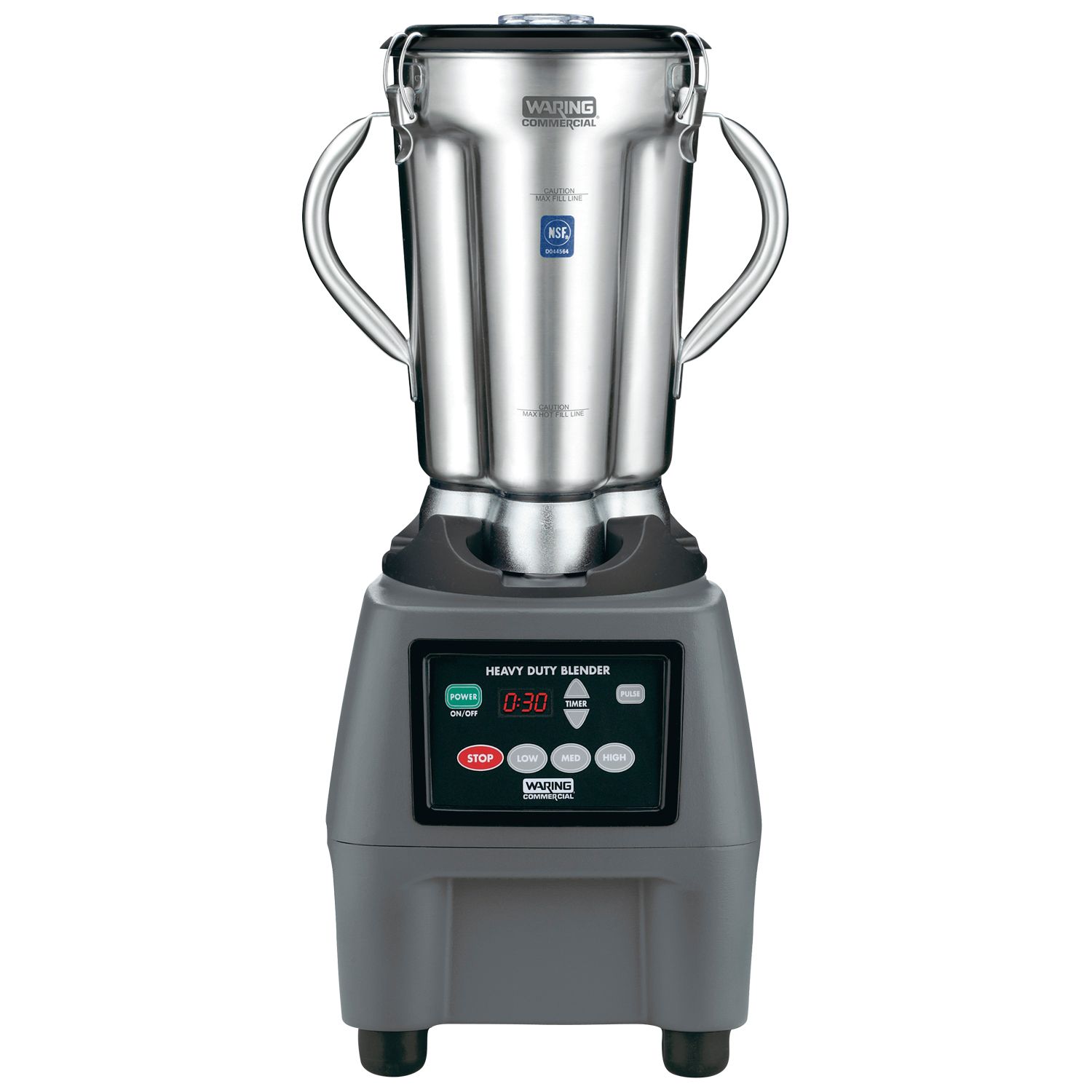 Waring Commercial Stainless Steel Food Blender With Timer, 1 Gallon