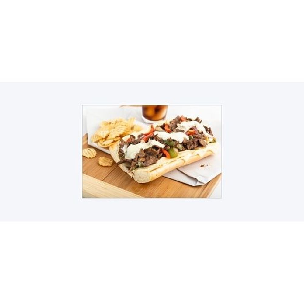 Phillys Famous 6 Ounce Portions Cheese Steak, 10 Pound