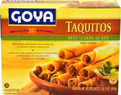 Goya Beef Taquitos, 21.164 Ounce -- 12 Per Case