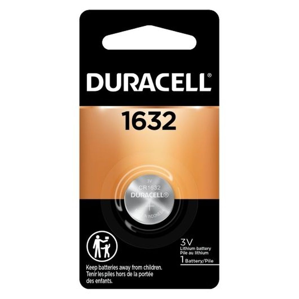 Duracell 1632 Lithium Manganese Dioxide Specialty Coin Battery -- 36 Per Case