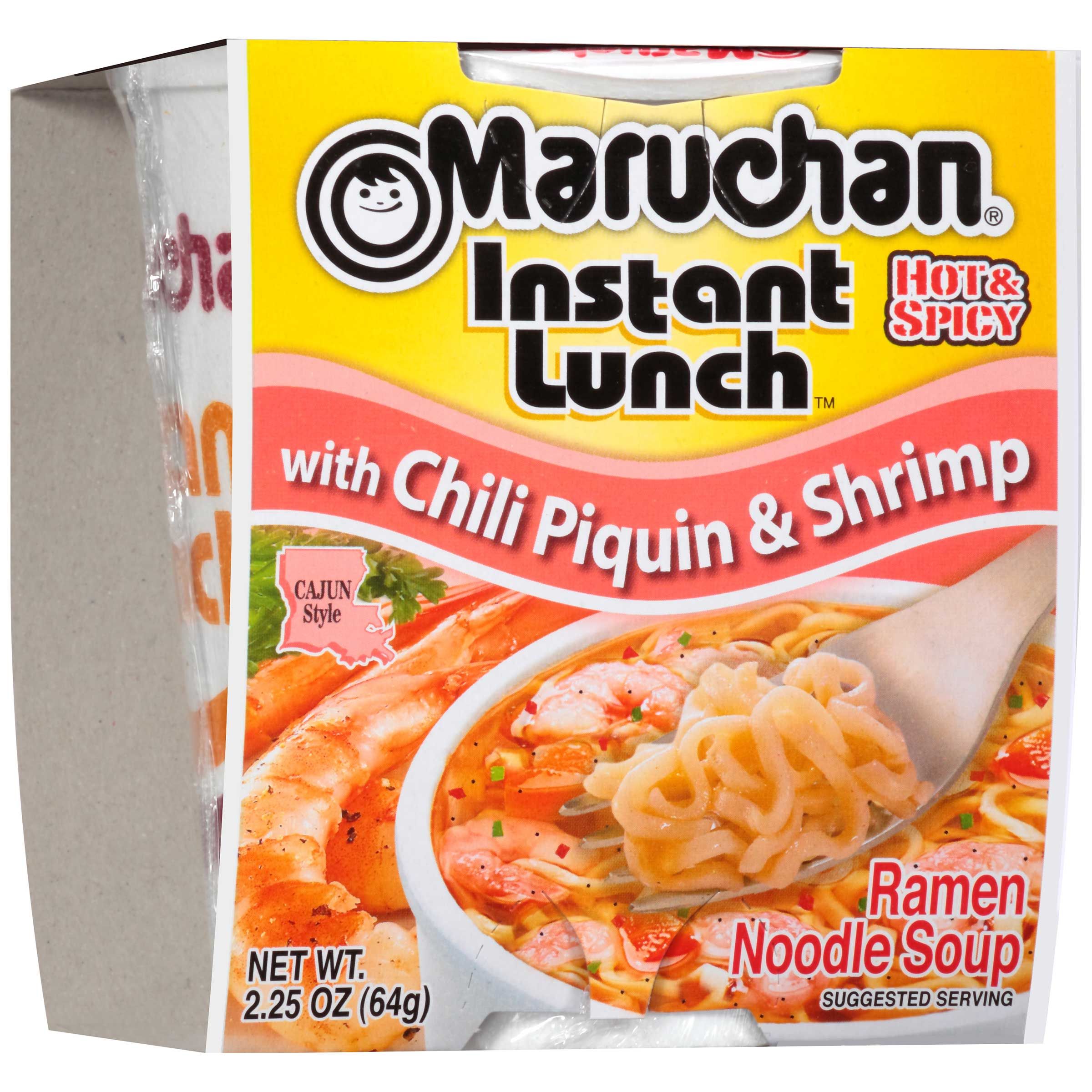 Maruchan Instant Lunch Cajun Style With Shrimp, 2.25 Ounce -- 12 Per Case